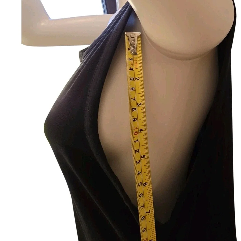 NWT J.Crew Boatneck Maxi Dress‎ Black Size Large 12-14 | Vintage Cotton $128